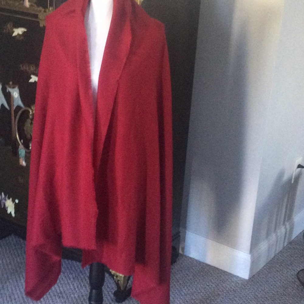 Chico red 5 way full wrap scarf